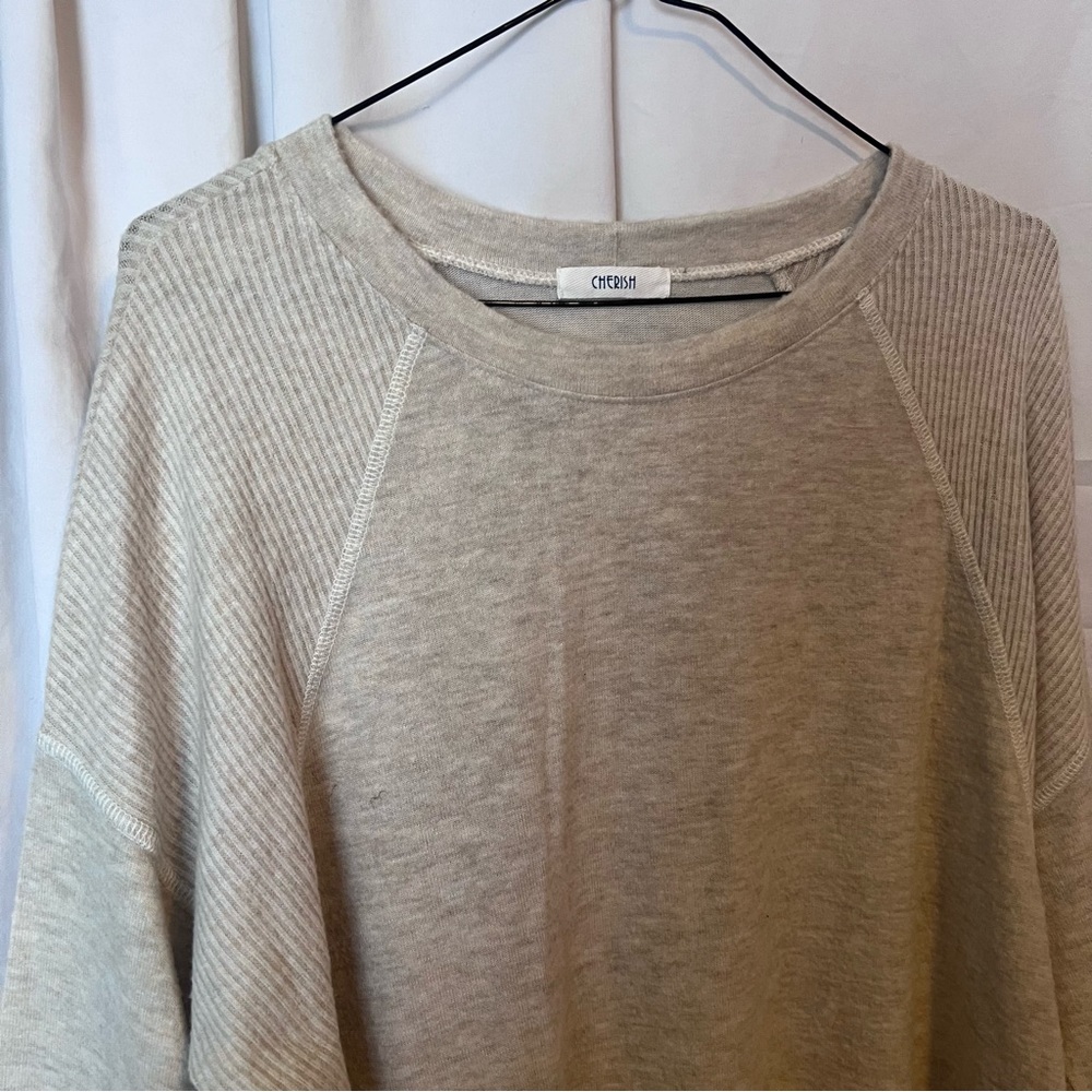 Cherish 3/4 Sleeve Sweater Blouse